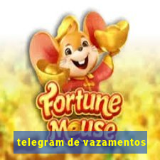 telegram de vazamentos